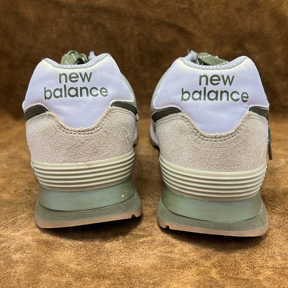 New Balance Olive Green Sneakers - Picture 4 of 9